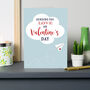 Paper Airplane Valentine Card, thumbnail 1 of 2