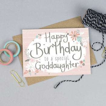 Goddaughter Birthday Card, 2 of 2