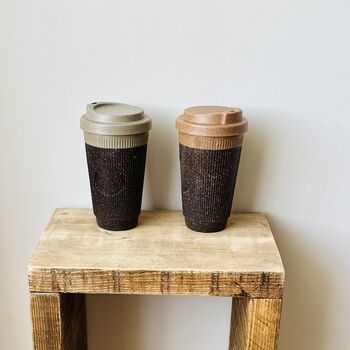 Reusable Coffee Cup Made From Recycled Coffee Grounds, 2 of 4