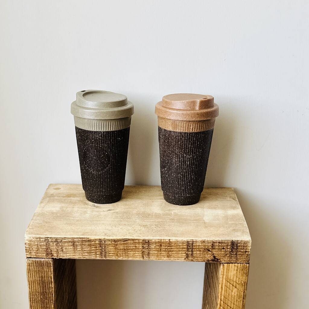 Reusable Coffee Cup Made From Recycled Coffee Grounds, 1 of 10
