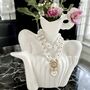 Luxury Ceramic Lady Vase And Removable Necklace Set, thumbnail 6 of 12