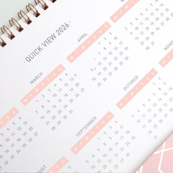 2026 Family Calendar Matilda Myres Five Person, 12 of 12