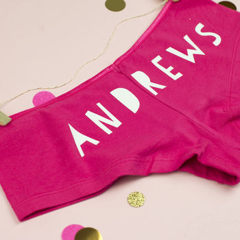 Personalised 'Future Mrs' Papercut Style Hen Knickers, 5 of 10