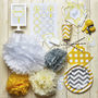 Chevron Personalised Kid's Partywear Pack, thumbnail 1 of 9