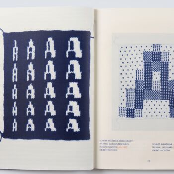 Typographic Knitting: From Pixel To Pattern, 5 of 6