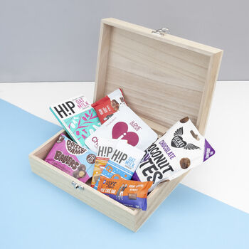 Personalised She's Got This Vegan Chocolate Snacks Box, 2 of 9