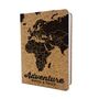 Cork Travel Journal World Map Gift For Travellers, thumbnail 9 of 10