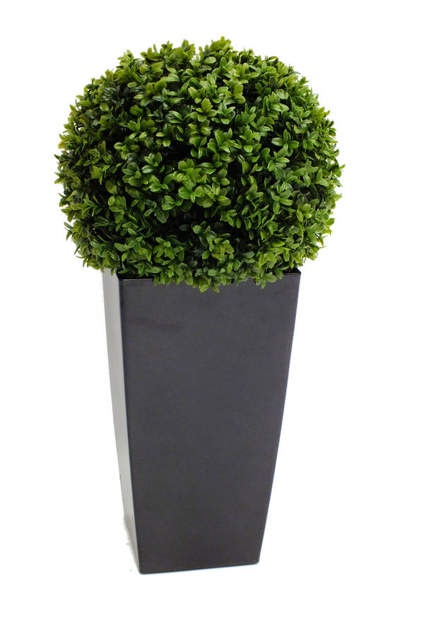 Petite Artificial Buxus Topiary Ball, 1 of 4