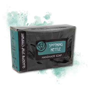 Soothing Nettle Scottish Handmade Soap, 4 of 4