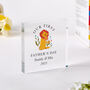 Personalised First Father’s Day Animal Plaque Gift, thumbnail 5 of 8