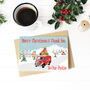 Thank You Christmas Card For Your Postie, thumbnail 1 of 8