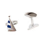 Personalised Engravable Sailing Yacht Cufflinks, thumbnail 6 of 6