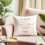 Golden Wedding Anniversary Cushion, thumbnail 1 of 9