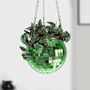 Colourful Disco Ball Hanging Planter, thumbnail 4 of 5