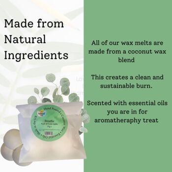 Breathe Coconut Wax Melts Essential Oils, 2 of 7
