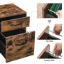 Industrial Brown File Cabinet With Two Drawers, thumbnail 6 of 7