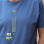 Pencil Graphic T Shirt: Art Dept, thumbnail 3 of 8