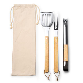 Personalised Engraved BBQ Cooking Tool Set, 7 of 7