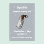 Opalite Gemstone Wishing Jar Inspiration Gift, thumbnail 1 of 3