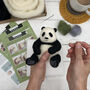 Needle Felting Kit Panda, thumbnail 6 of 10