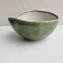 Handmade Green Ceramic Matcha Jug / Serving Bowl, thumbnail 3 of 8