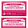 Dr Bronner's Rose Soap Bar 140g, thumbnail 2 of 2