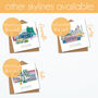 Bath Graduation Skyline Personalised Card, thumbnail 9 of 9