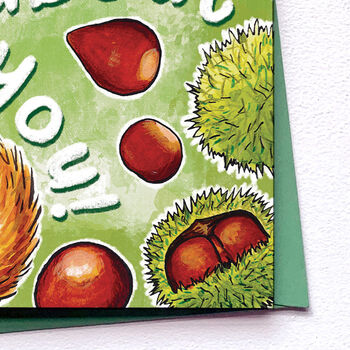 Nuts About You Woodland Anniversary Card, 3 of 5