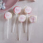 Polka Dot Wedding Favour Lollipops, thumbnail 1 of 3