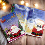 Personalised Girls Christmas Story Book With Santa And Elf, thumbnail 4 of 7