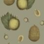Tropical Fruit Wallpaper, Papaya, thumbnail 1 of 1