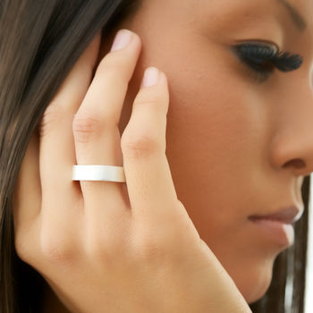 Silhouette Sterling Silver Ring, 3 of 6