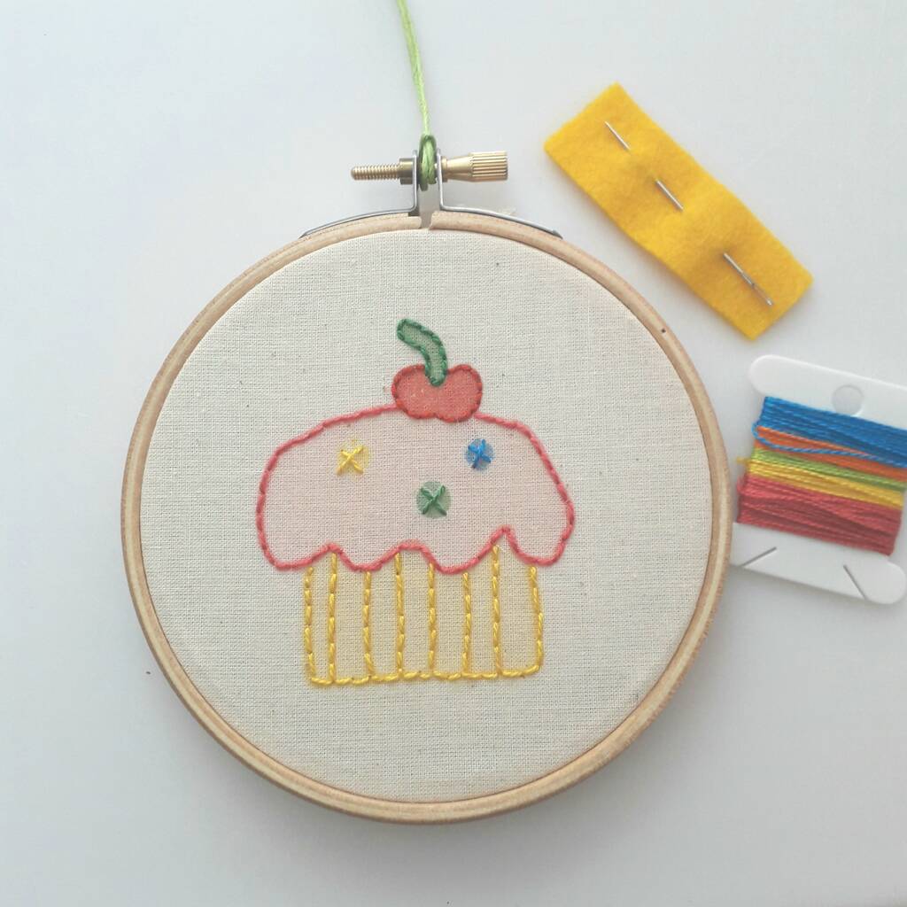 Children's Embroidery Kit By The Accidental Stitcher