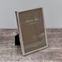 Addison Ross Silver Plated Spotty Patterned Photo Frame, thumbnail 1 of 3