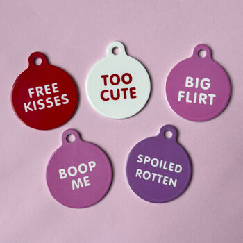 Cheeky Slogans Pet ID Tags, 4 of 8