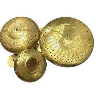 Moroccan Sphere Shape Traditional Ceiling Lamp, 7 of 12