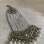 Kundan Antique Gold Pearl Passa/Jhumar, thumbnail 3 of 5