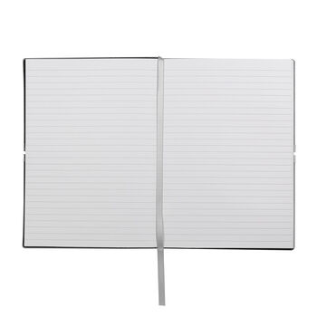 Personalised Hugo Boss Notebook – Lined Grey A5, 4 of 6