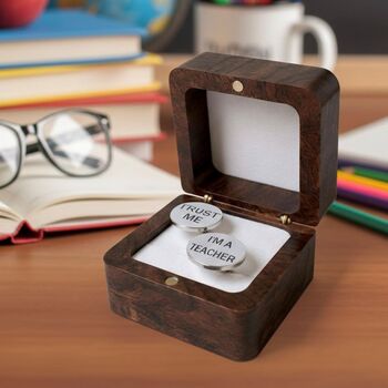 Personalised Teacher's Gift Cufflinks, 2 of 9