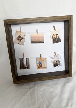 25cmx25cm Square Personalised Photo Frame Add Your Custom Image, 2 of 5