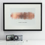 Personalised Sound Wave Art You Can Hear, thumbnail 9 of 11
