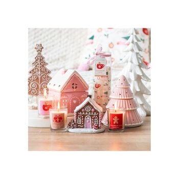 Pink Gingerbread House Incense Cone Burner, 3 of 5