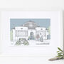 Personalised Hand Drawn House Portrait Illustration, thumbnail 10 of 12
