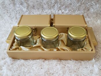 Gold Gift Tray Including Boxes And Jars, 2 of 2
