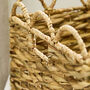 Traditional Scalloped Water Hyacinth Baskets, thumbnail 6 of 6