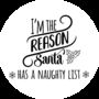 I'm The Reason Santa Has A Naughty List Lollipop, thumbnail 2 of 4