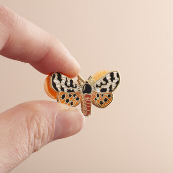 British Moth Enamel Pin Badge, 8 of 8