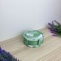 Set Of Four Emerald Green Coasters And Holder, thumbnail 3 of 8