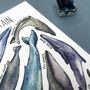 Whales Of Britain Illustrated Postcard, thumbnail 10 of 11