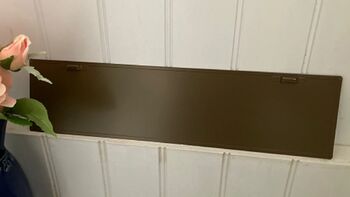 French Salle De Bain Bathroom Sign Vintage Metal Plaque, 4 of 7